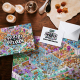 Vizzles: Witches and Wizards Puzzle (1000pc Jigsaw) Board Game