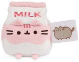 Pusheen the Cat: Pusheen Strawberry Milk Carton - 4" Sips Plush Toy