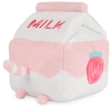 Pusheen the Cat: Pusheen Strawberry Milk Carton - 4" Sips Plush Toy