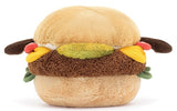 Jellycat: Amuseable Burger - Plush Toy