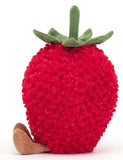 Jellycat: Amuseable Strawberry - Large Plush Toy