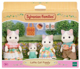 Sylvanian Families: Latte Cat Family