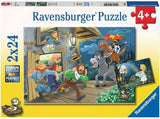 Ravensburger: Fairytales Puzzles (2x24pc Jigsaws) Board Game