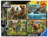 Ravensburger: Jurassic World - Bumper Pack Puzzles (4x100pc Jigsaws) Board Game