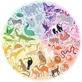 Ravensburger: Circle of Colors - Animals Puzzle (500pc Jigsaw) Board Game