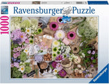 Ravensburger: Splendid Flower Love Puzzle (1000pc Jigsaw) Board Game