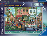 Ravensburger: Riverside Town Puzzle (1000pc Jigsaw) Board Game