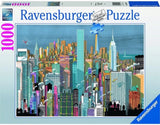 Ravensburger: I am New York Puzzle (1000pc Jigsaw) Board Game