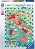 Ravensburger: Map of Italy - Sweet Puzzle (1000pc Jigsaw) Board Game