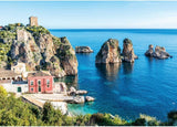 Ravensburger: Faraglioni Di Scopello Sicily Puzzle (1000pc Jigsaw) Board Game