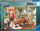 Ravensburger: Haven Artist's Shed Puzzle (1000pc Jigsaw) Board Game