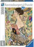 Ravensburger: Klimt: Lady with a Fan Puzzle (1000pc Jigsaw) Board Game