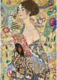 Ravensburger: Klimt: Lady with a Fan Puzzle (1000pc Jigsaw) Board Game