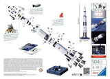 Ravensburger: Apollo Saturn V Rocket - 3D Puzzle (440pc Jigsaw) Board Game