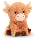 Keeleco: Shaggy Cow - 7" Plush Toy