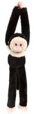 Keeleco: Black/White Hanging Monkey - 15.5" Plush Toy