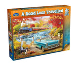 Holdson: Train In Fall - A Road Less Travelled Puzzle (1000pc Jigsaw) Board Game