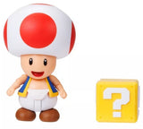 Super Mario: 4" Figure - Toad