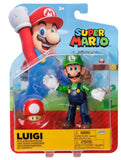 Super Mario: 4" Figure - Luigi