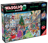 Wasgij Christmas #19: Santa Dash Puzzle (1000pc Jigsaw) Board Game