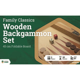 LPG: Backgammon - Wooden Case (45cm) Board Game