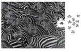 Wildlife Pattern: Zebra Puzzle (500pc Jigsaw) Board Game