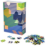 Pattern Puzzle: Dunsen Dunsen Lenticular Puzzle (500pc Jigsaw) Board Game