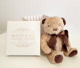 Maud n Lil: Mini Cubby the Teddy Bear - Brown (Gift Boxed) Plush Toy