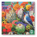 eeboo: Magical Fruits - Square Puzzle(1000pc Jigsaw) Board Game