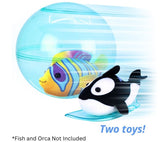 ZhuZhu Aquarium: Bubble Ball & Surf Board Playset Plush Toy