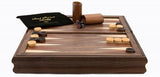 Dal Rossi: Walnut Chess, Checkers & Backgammon Flip Top Board (35cm)