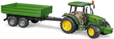 Bruder John Deere 5115M + Tipping Trailer