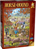 Holdson: Autumn Walk - Horse & Hound Puzzle (1000pc Jigsaw) Board Game