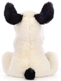 Jellycat: Bashful Black & Cream Puppy Soother Plush Toy