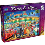 Holdson: Sid's Drive In - Park & Dine Puzzle (1000pc Jigsaw) Board Game