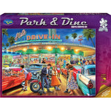 Holdson: Sid's Drive In - Park & Dine Puzzle (1000pc Jigsaw) Board Game