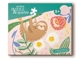 Journey of Something: Sloth - Crystal Sticker Puzzle (45pc Jigsaw) Board Game