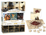 Aquarius: Harry Potter - Puzzle Advent Calendar (24x50pc Jigsaws) Board Game