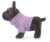 Jellycat: Sweater French Bulldog Purple - Plush Toy