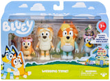 Bluey: Figure 4-Pack - Wedding Time!