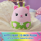 Gabby's Dollhouse: 12" Squishy Plush Toy - Kitty Fairy