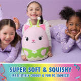 Gabby's Dollhouse: 12" Squishy Plush Toy - Kitty Fairy