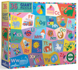 eeBoo: Alphabet - Giant Puzzle (36pc Jigsaw) Board Game