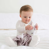 Lulujo: Cotton Baby Lovies - Unicorn Plush Toy