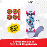 Tech Deck: 4" Handboards - Santa Cruz