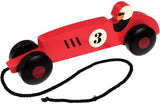 Rex London: Vintage Racer Pull Toy - Red