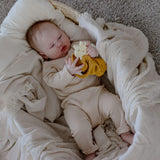 Tikiri: Comforter with Rubber Teether - Giraffe Plush Toy