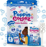 WOWmazing: Giant Bubbles - Poppin Colorz - Color Bubbles (Blazin Blue 8 Pack)