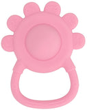 Annabel Trends: Silicone Hand Rattle - Pink