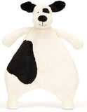 Jellycat: Bashful Puppy Comforter - Black and Cream Plush Toy